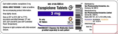 eszopiclone-label-3mg - eszopiclone label 3mg