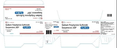 Carton (Sodium Polystyrene Sulfonate Suspension Usp 2)