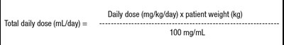 Equation 1 (Levetiracetam Injection 1)