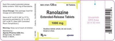 1000mg (Ranolazine 1000mg)
