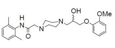 structure - ranolazine structure