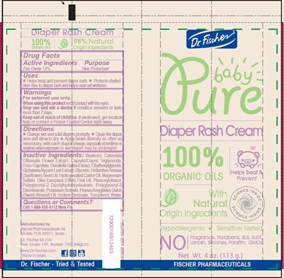 babypure-01.jpg PRINCIPAL DISPLAY PANEL - 113 g Tube Label - babypure 01