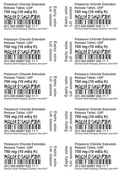 Blister.jpg 750 mg (10 mEq K) Potassium Chloride Extended-Release Tablet Blister - Blister