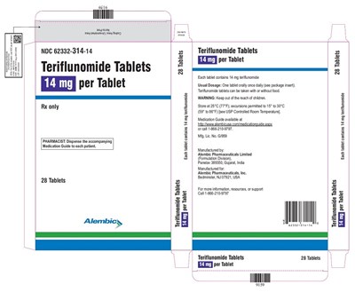 teriflunomide-carton-14mg.jpg 14 mg per Tablet - teriflunomide carton 14mg