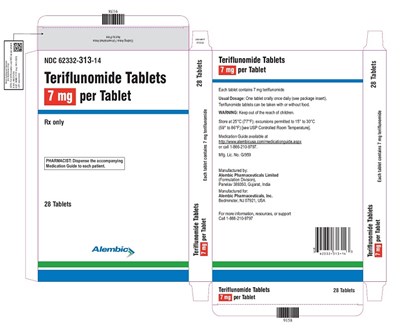 teriflunomide-carton-7mg.jpg 7 mg per Tablet - teriflunomide carton 7mg