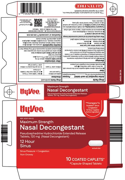 Hyvee Nasal Decongestant Carton Image