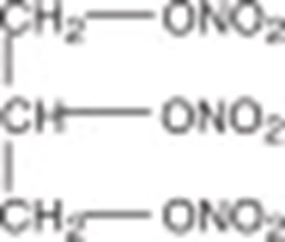 structural formula - nitroglycerin injection 1