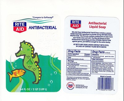 64 Oz Front And Back Labels (Ra32)
