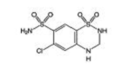 Structure - olmesartanhctz hctz