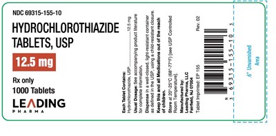 12.5 mg 1000 Count Label (12point5mg1000ct)
