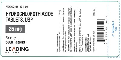 25 mg 5000 Count Label (25mg5000ct)