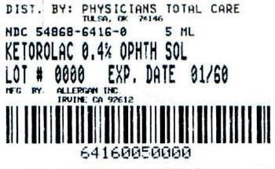 Package Label (6416)