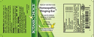 Image Of 45 Count Label (Ringingear45)