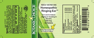 Image Of 90 Count Label (Ringingear90)