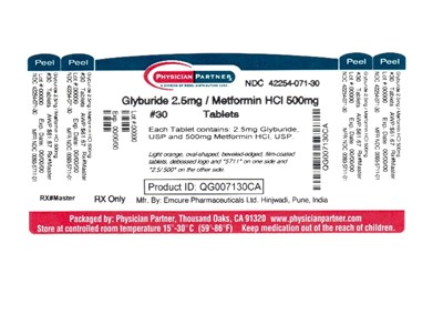 Glyburide 2.5mg/metformin HCl 500mg (8ca95053 18cb 468d 8e72 E02cf4d7c3bc 04)