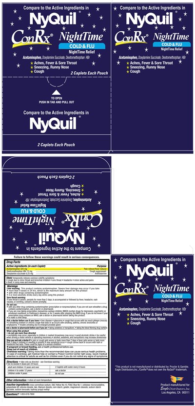 Principal Display Panel (50 x 2 Caplet Pouch Box)