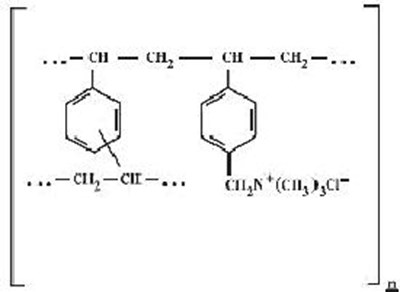 structure - cholestyramine structure