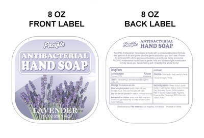 Label For 8 Oz (8ozlabellavender)