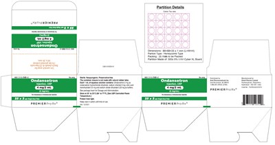 Ondansetron Spl 2ml Carton Label