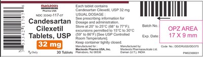 Lab (Candesartan Container 32mg 30s)