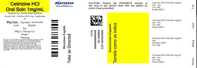 Cetirizine HCl Oral Soln 1mg/ml (Goodsense Childrens All Day Allergy Grape Carton Image)