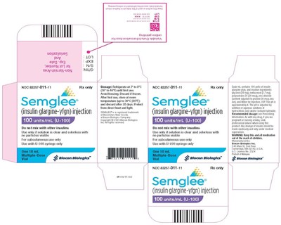 Semglee Injection 100 units/mL Vial Carton - image 19