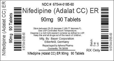 Bottle Label 90mg (67544 185)
