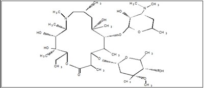 Chemical Structure - zithromax 01