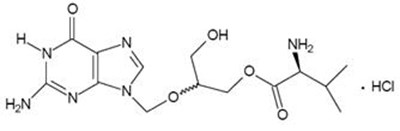 Chemical Structure (Valganciclovir Str)