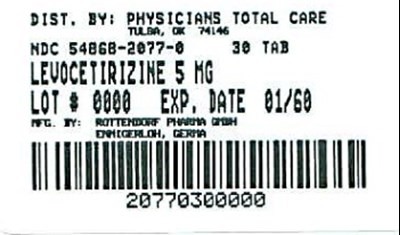Image Of 5 mg Package Label (2077)