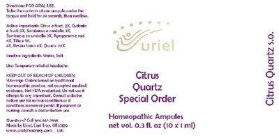Citrusquartzspecialorderampules