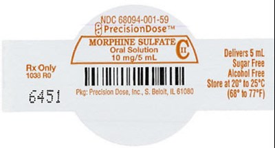 Principal Display Panel (5 mL Cup Label)
