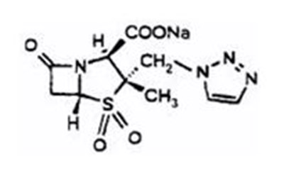 Tazobactam Sodium Structural Formula (Image 02)