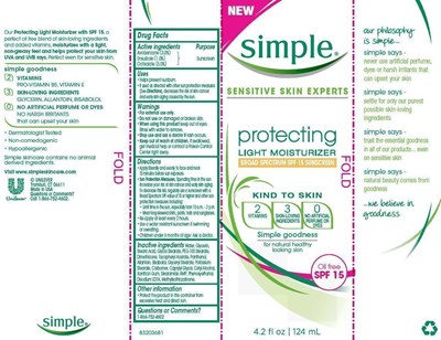 Simple Light Moisturizer Lotion Spf 15 Carton (Simplemoistspf15carton)