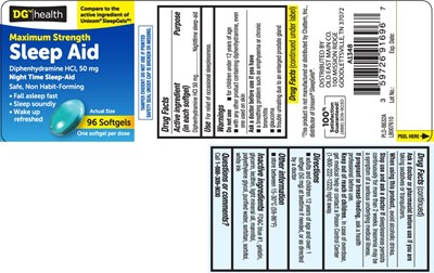 Diphenhydramine HCl 50 mg (Diphenhydramine HCl 50 mg Softgels Pur 1)