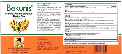 Bekunis Laxative Herbal Tea (Bekunisherbal)