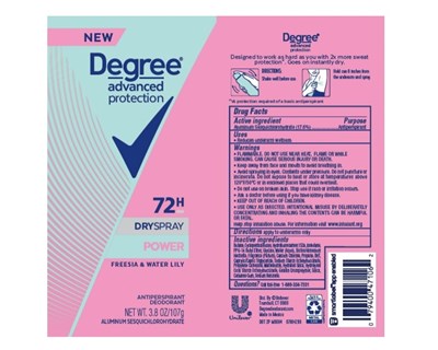 DegreeWomenPowerDrySpray.jpg DegreePower72HDrySprayAPDeo - DegreeWomenPowerDrySpray