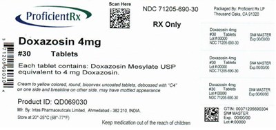 71205-690-30 (Doxazosin 4mg 100)