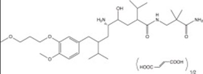 Aliskiren Hemifumarate Structural Formula - tek01 0005 05