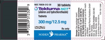 tek01-0005-11.jpg Principal Display Panel - Tekturna HCT 300/12.5 mg Label - tek01 0005 11