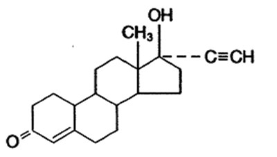 Norethindrone Structural Formula (D4f52dd5 E715 408d 800f 4e558a7263f5 01)