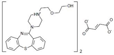 quetiapine-str.jpg Chemical Structure - quetiapine str