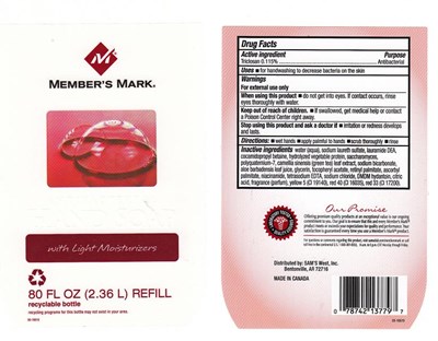 Image Of Member's Mark Antibacterial Hand Sp With Light Moisturizers (Mmr1)