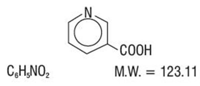 niacin-structure.jpg niacin-structure - niacin structure