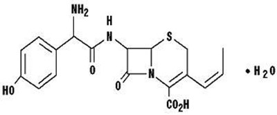 Chemical Structure (Cefprozil Str)