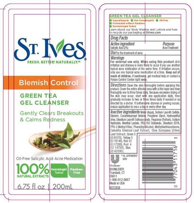 St. Ives Green Tea Gel Cleanser Pdp (Stifgreenteagelcleanserpdp)