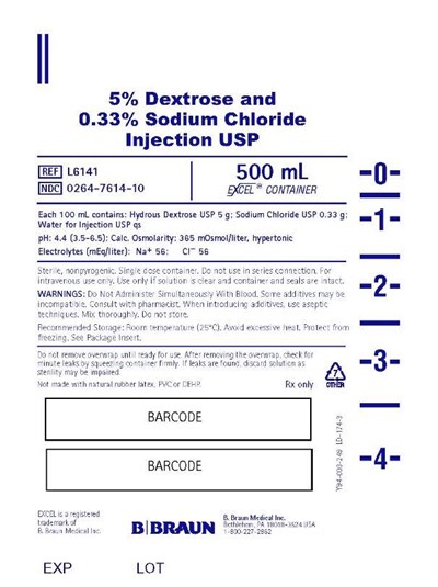dextrose-and-sodium-chloride-injection-usp-19.jpg 500 mL Container Label L6140 - dextrose and sodium chloride injection usp 19
