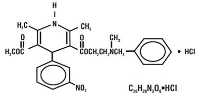 Structure (Nicardipine Structure)