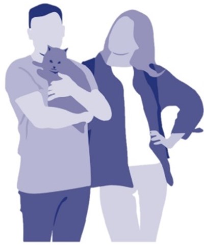 Couple-with-cat (Couple With Cat)