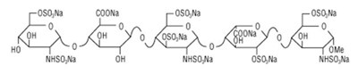 Fondaparinux Sodium Chemical Structure - fondaparinux str